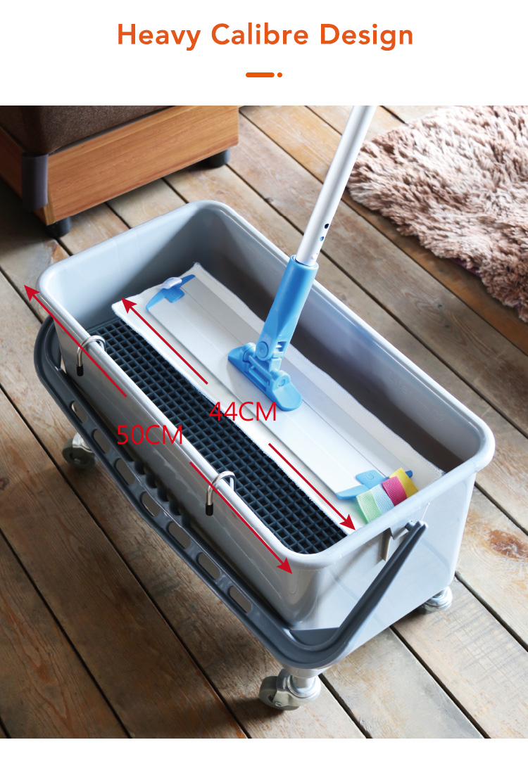 CT Flat Mop Bucket - Cleanic Cleaning Equipment